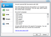 PDF Converter: convert scanned PDF documents with OCR