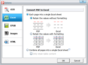 PDF Converter: convert PDF to Excel