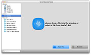 Ringtone Maker for Mac: welcome interface
