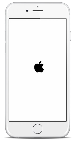 iPhone stuck on Apple logo