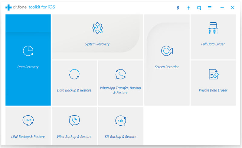 Open iOS System Recovery